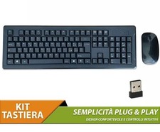  Silent Wireless Combo Tastiera e Mouse Wi-Fi - Grafite