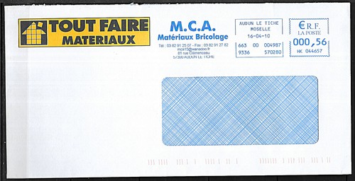 D486 lettre audun - lettre, de