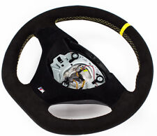Piatto Volante Alcantara per BMW M-LENKRAD E90, E91 Nuovo Giallo Anello