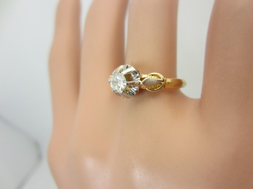 Antico vintage 17k - vintage, giallo