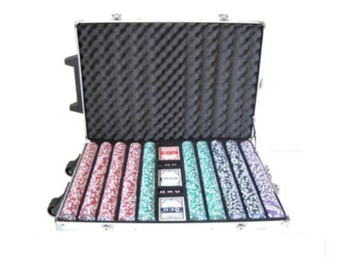 Poker fiches set 1000 pezzi - set,