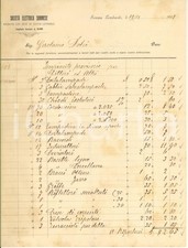 1908 SOMMA LOMBARDO (VA) Società Elettrica Sommese - Fattura intestata (1)