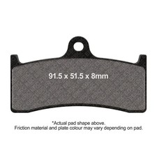 Pastiglia freno stradale