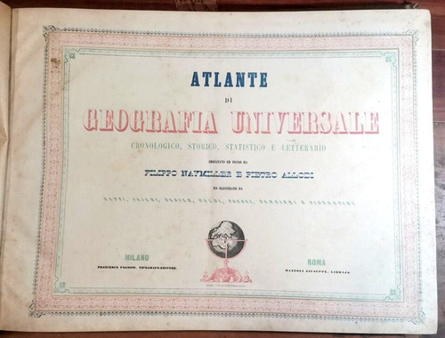 Atlante geografia - atlante, di