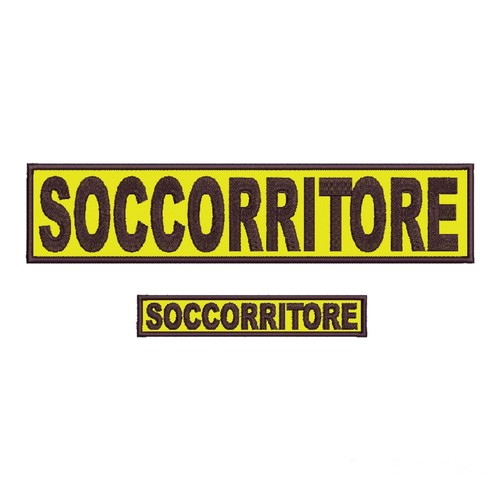 Kit patch ricamo toppa 112 - toppa,