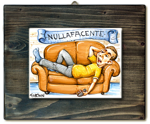 Nullafacente quadro mattonella - nullafacente-quadro,
