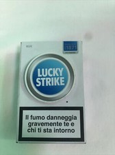 LUCKY STRIKE BLUE  PACCHETTO SIGARETTE IN METALLO VUOTO DA COLLEZIONE