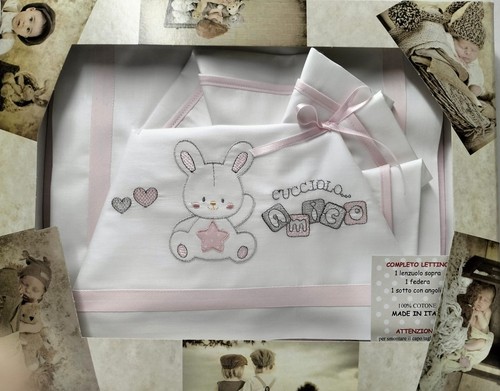 Completo lenzuolo lettino - completo,