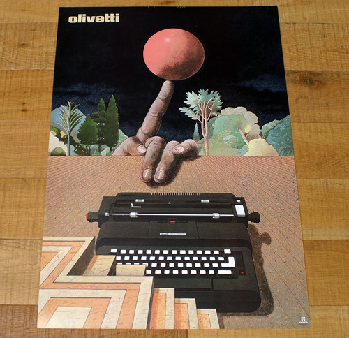 Olivetti poster manifesto - poster,