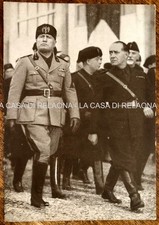 CARTOLINA MUSSOLINI e Il Conte