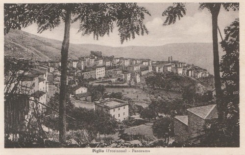 Cartolina frosinone piglio - cartolina,
