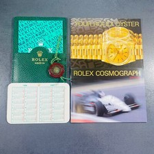 Rolex Daytona Booklet SET 1996/97 inglese per ref. 16520 16523 16528