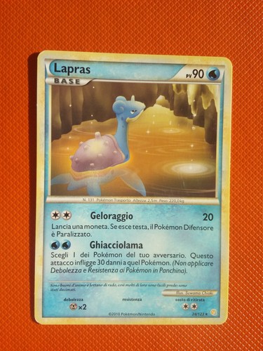Pokemon card lapras - pokemon,
