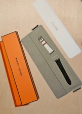 Apple Watch Hermès - Cinturino Simple Tour Pelle Black & White 40 - Collezione