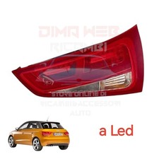 FANALE FANALINO STOP POSTERIORE FARO DESTRO DX PER AUDI A1 DAL 2010 2014 A LED