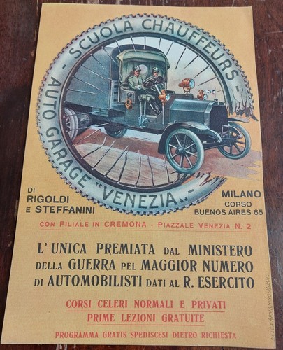 Pubblicita scuola chauffeurs - pubblicita',