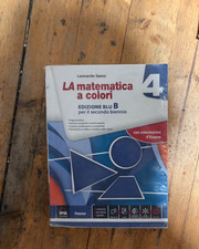 LA MATEMATICA A COLORI VOL.4 EDIZIONE BLU