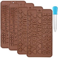 Set di 4 stampi in silicone