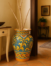 Portaombrelli in ceramica di