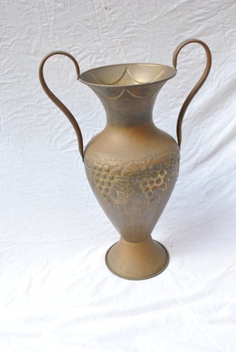 Enorme vaso rame decoro - enorme,