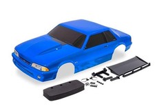 Traxxas Carrozzeria Ford Mustang Fox Body Blu Verniciata Completa / TRX9421X