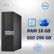 PC DESKTOP DELL 3040 SFF INTEL I7 RAM 16GB SSD 256GB WIN 11 PRO RICONDIZIONATO