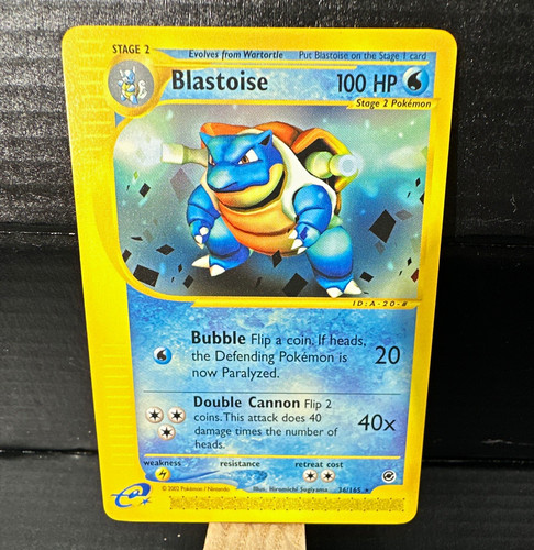 Pokemon blastoise 165 - pokemon, 36/165