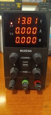 RUZIZAO Alimentatore da Banco 0,1/30V 10A Nero