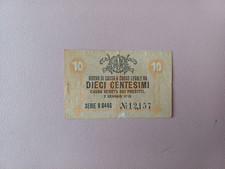 BANCONOTA 10 CENTESIMI  OCCUPAZIONE AUSTRIACA DEL VENETO MB