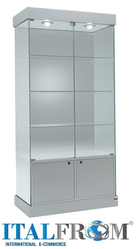 Vetrina con top cristallo - vetrina,