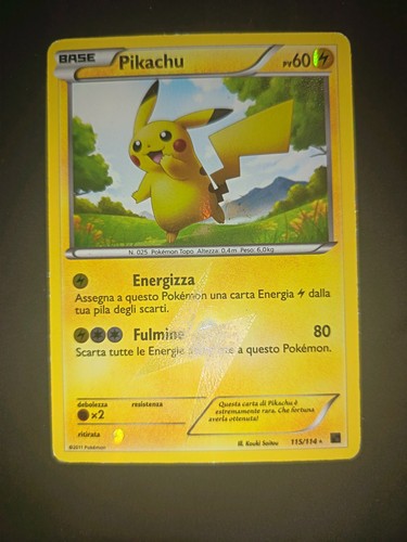 Carta pokemon pikachu holo - 💫carta,