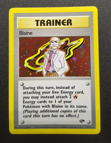 Blaine holo 132 gym - 17/132,
