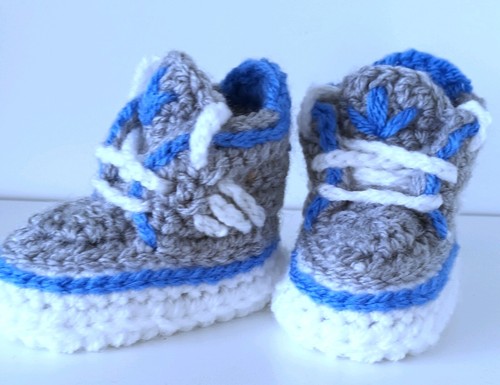Scarpe all uncinetto - scarpe, bambino