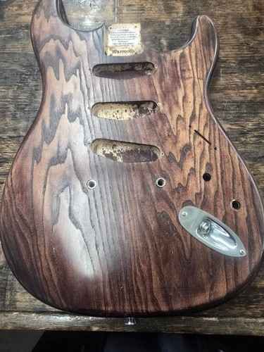 Warmoth stratocaster body top - body,