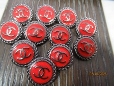 Chanel buttons 18mm gun - chanel,