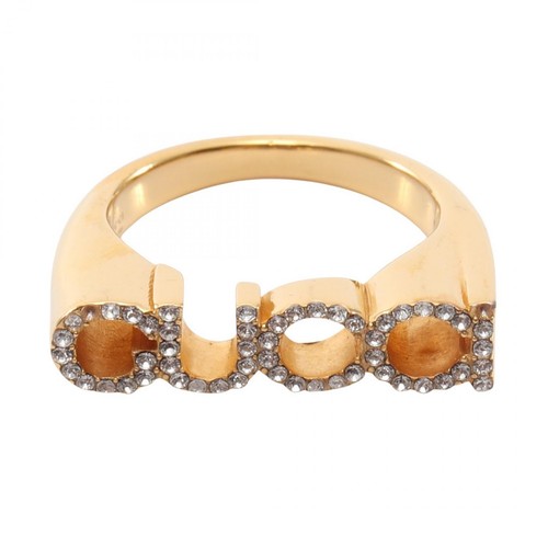 Anello gucci logo strass - gucci,