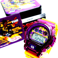 Orologio CASIO G-SHOCK DW-6900 The Pharcyde Limited Viola Giallo Collab Giappone