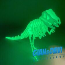 DeAgostini Dinosauri T-Rex Fosforescente da montare Super Rara Vintage anni 90