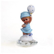 34502 Bomboniere Icona cristallo Bimbo Pannolino Nascita Battesimo Segnaposto