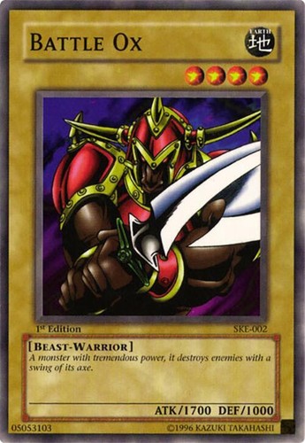 Battle ske 002 starter - ox, ske-002