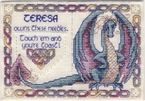 Needle guardian dragon - guardian, cross