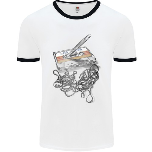 Shirt ringer uomo anni 80 - t-shirt,