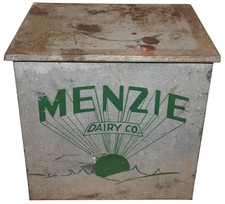 Vintage Original Menzie Dairy