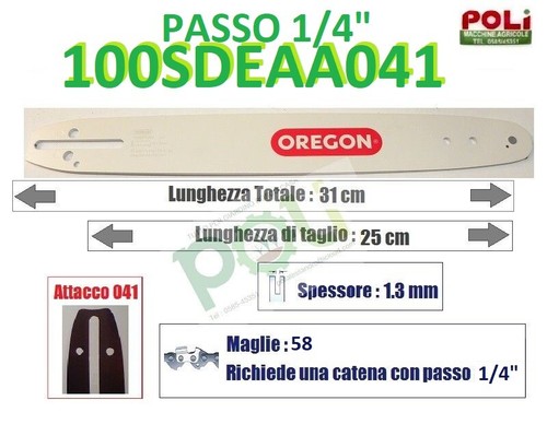 Oregon barra lama motosega - oregon,