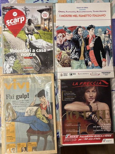 Dylan dog lotto riviste scarp - lotto,