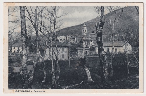 Italia gavinana spedita - italia, 1933