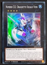 NUMERO C32 DRAGHETTO SQUALO VEISS Super Rara in Italiano MP23-IT279 YUGIOH