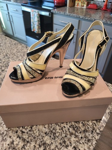 Scarpe miu con cinturino - scarpe,