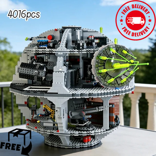 Nuovo death star 4016pz moc - death,