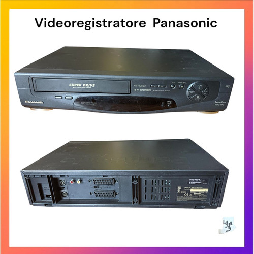 Videoregistratore vhs - videoregistratore,